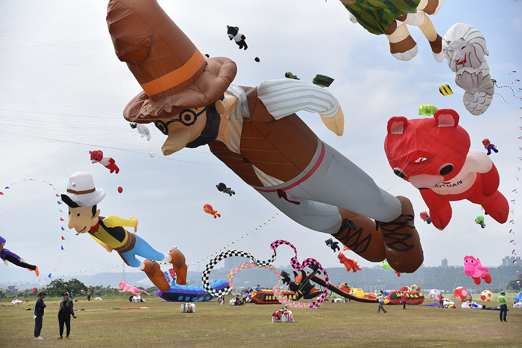 童話風箏秀  年度：2019  來源：桃園市政府觀光旅遊局