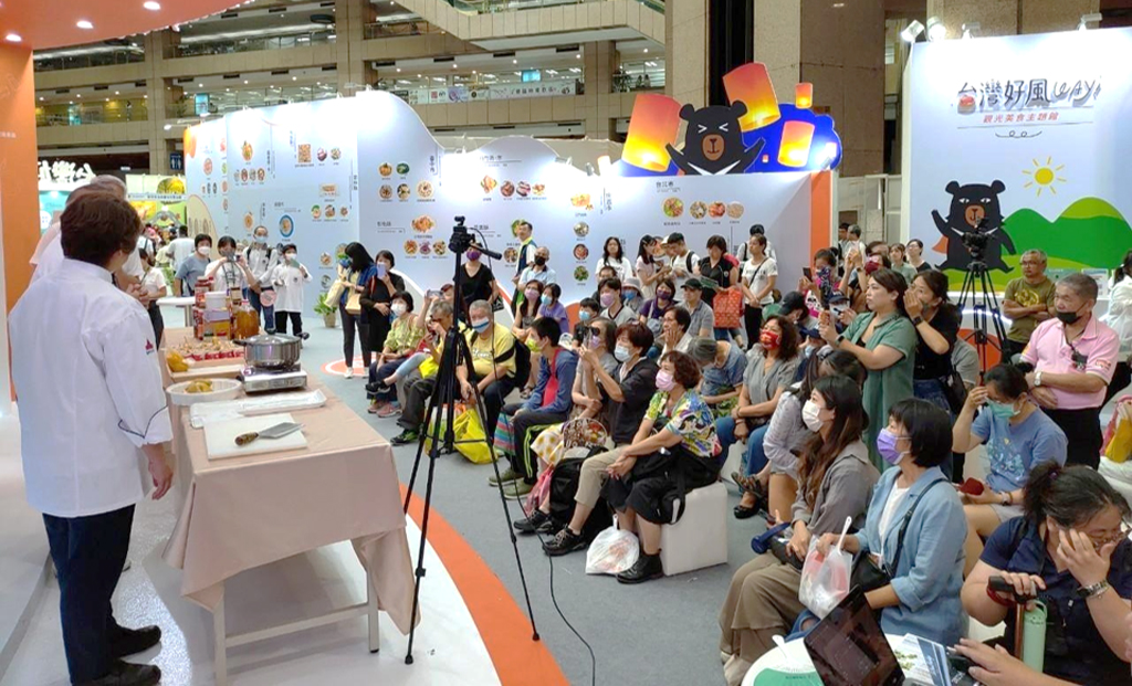 「台灣好風WAY館」展示全臺各地特色菜餚及相關遊程  年度：2023