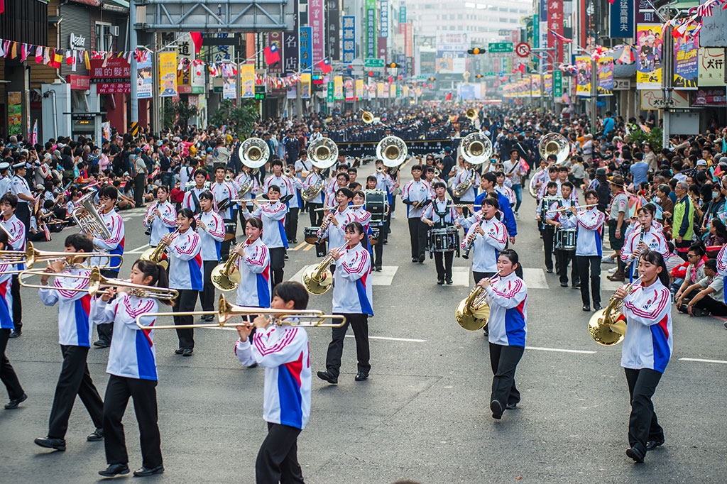 踩街嘉年華-日本安城學園高等學校吹奏樂部  年度：2019  來源：嘉義市政府