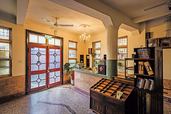 Vestíbulo del Neat Hostel