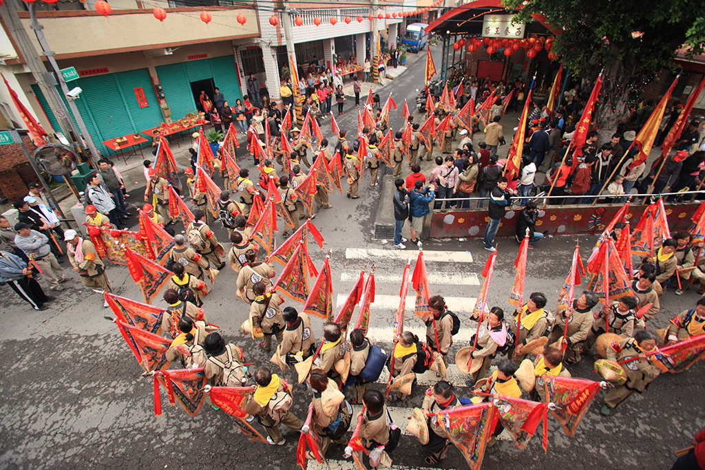 大甲媽祖遶境隊伍