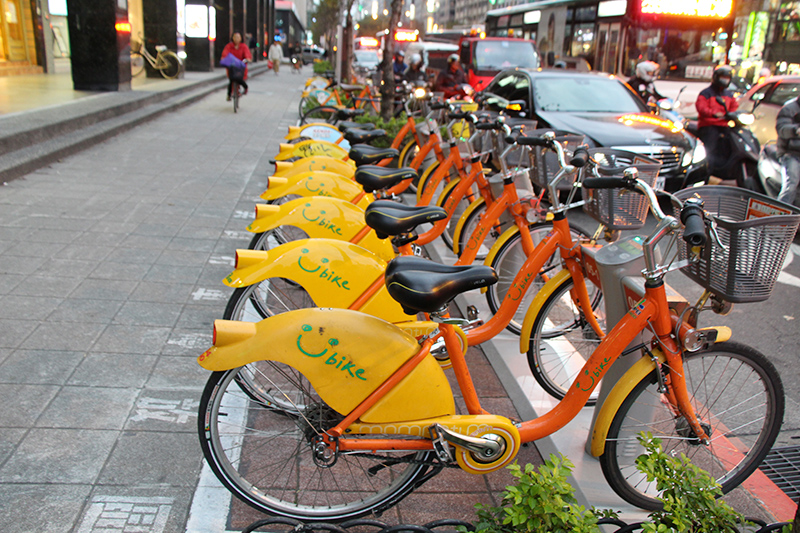 YouBike微笑單車租借站