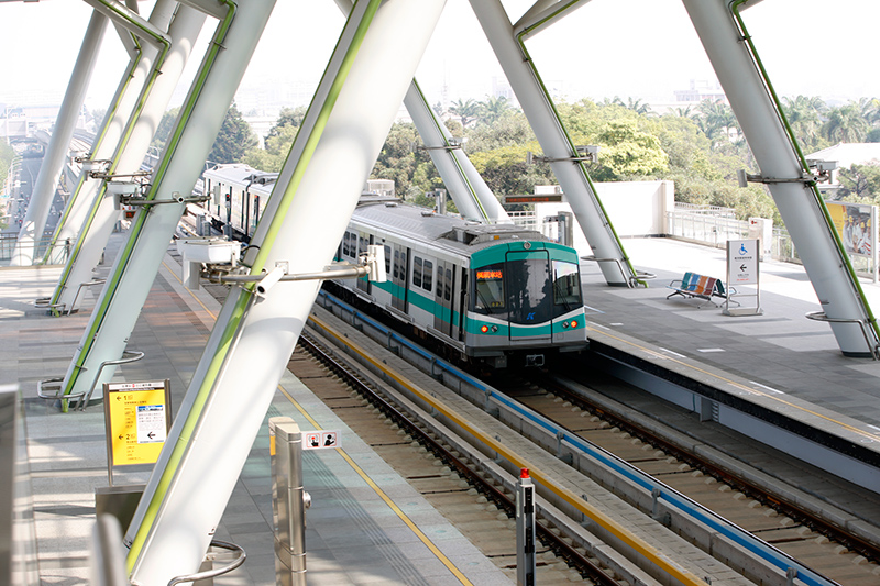 Coches del metro de Kaohsiung