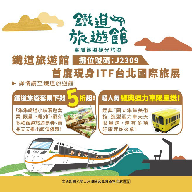 鐵道旅遊館宣傳海報 鐵道旅遊館宣傳海報