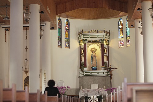 Santuario de Nuestra Señora en Wanjin