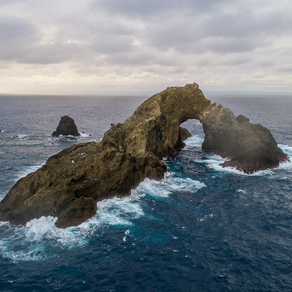 綠島海蝕地形