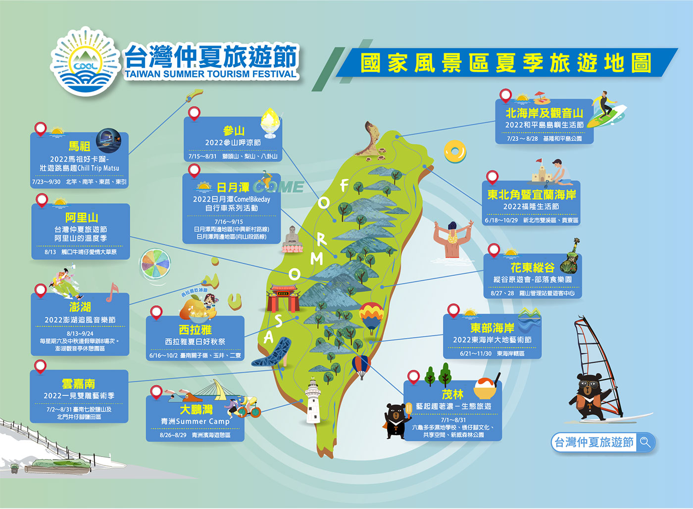 台灣仲夏旅遊節