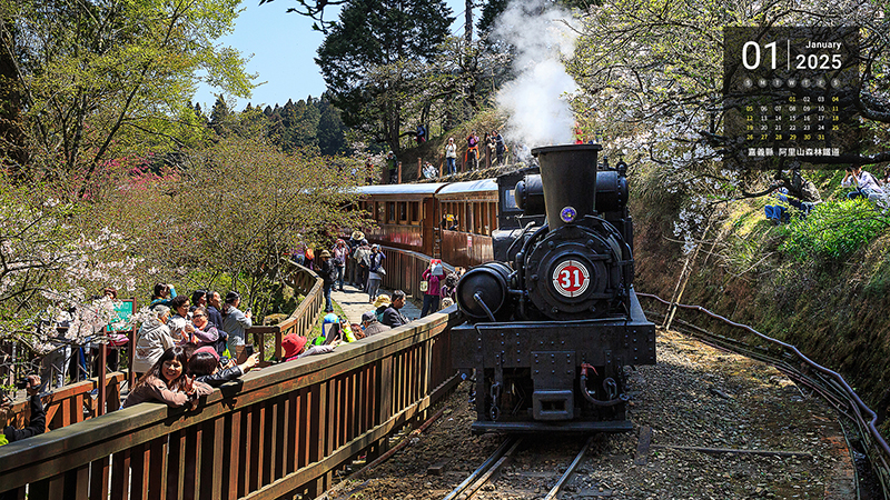 嘉義縣  阿里山森林鐵道
