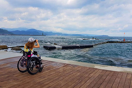 香港輪椅族北海岸一日遊 驚嘆基隆真美