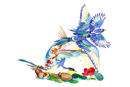 2021台灣燈會在新竹 副燈喜鵲迎光、狀元牛帶來好彩頭