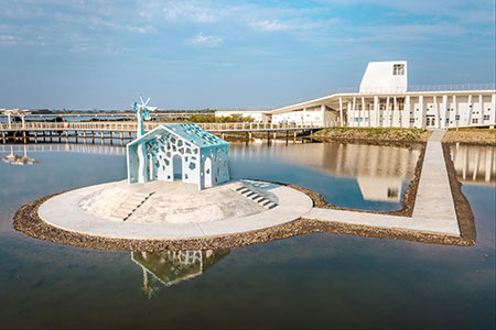 台南七股遊客中心療癒新景點「六號小島」奪美國繆斯國際設計大獎(Muse Design Awards)