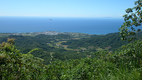 由佛頂山鳥瞰三仙台